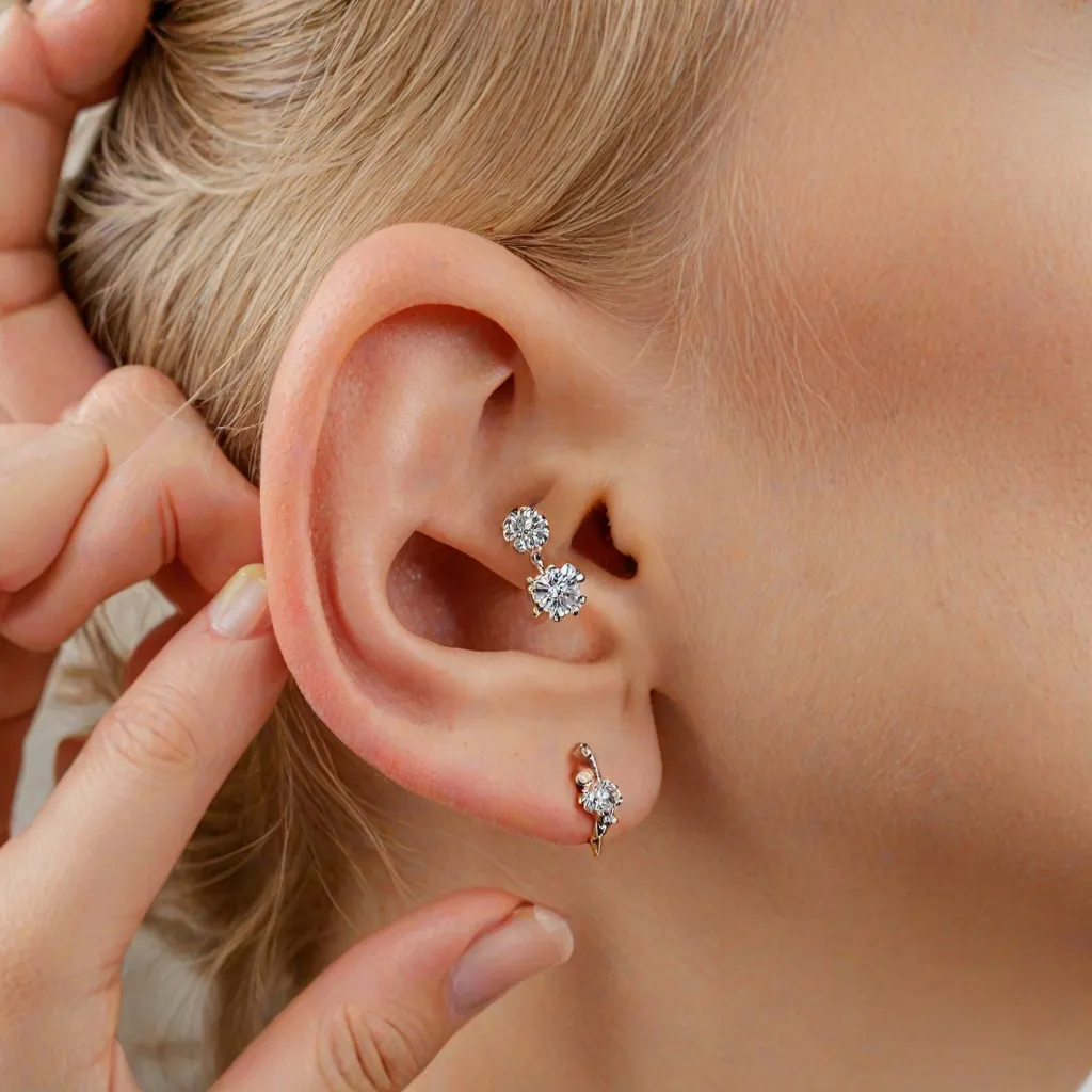 Jak zdjąć kolczyki lecznicze?