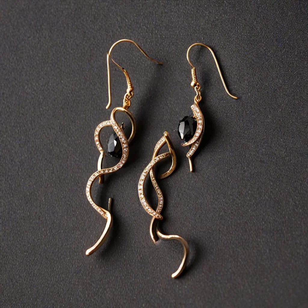 Jakie kolczyki do czarnej sukienki?